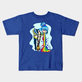 Divine Goddess Aqua- KomoSuba Kids T-Shirt